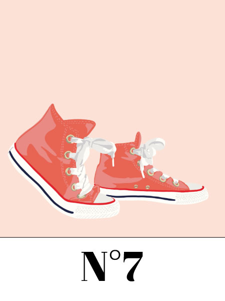 chaussures illustration numérique